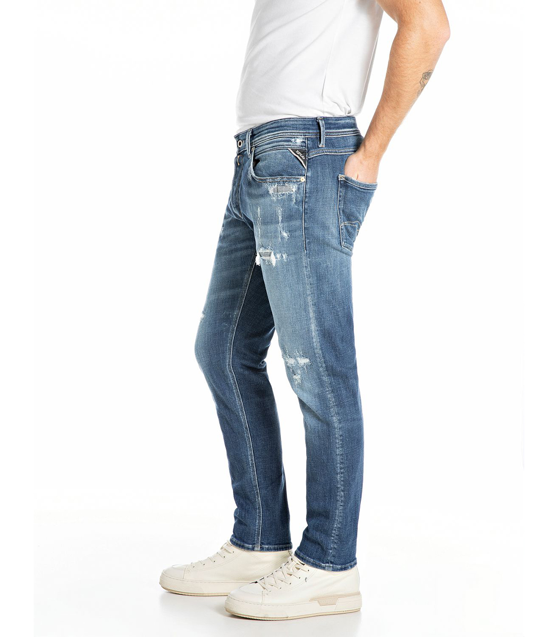 AGED 10 YEARS レギュラースリム WILLBI オーガニックコットンデニム 詳細画像 ブルー 4